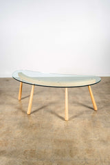 Boomerang Table, Beech Wood