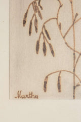 Branch Sketch, Framed