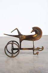 Brass Horse + Chariot