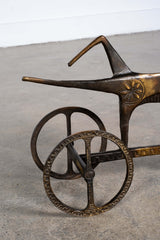 Brass Horse + Chariot