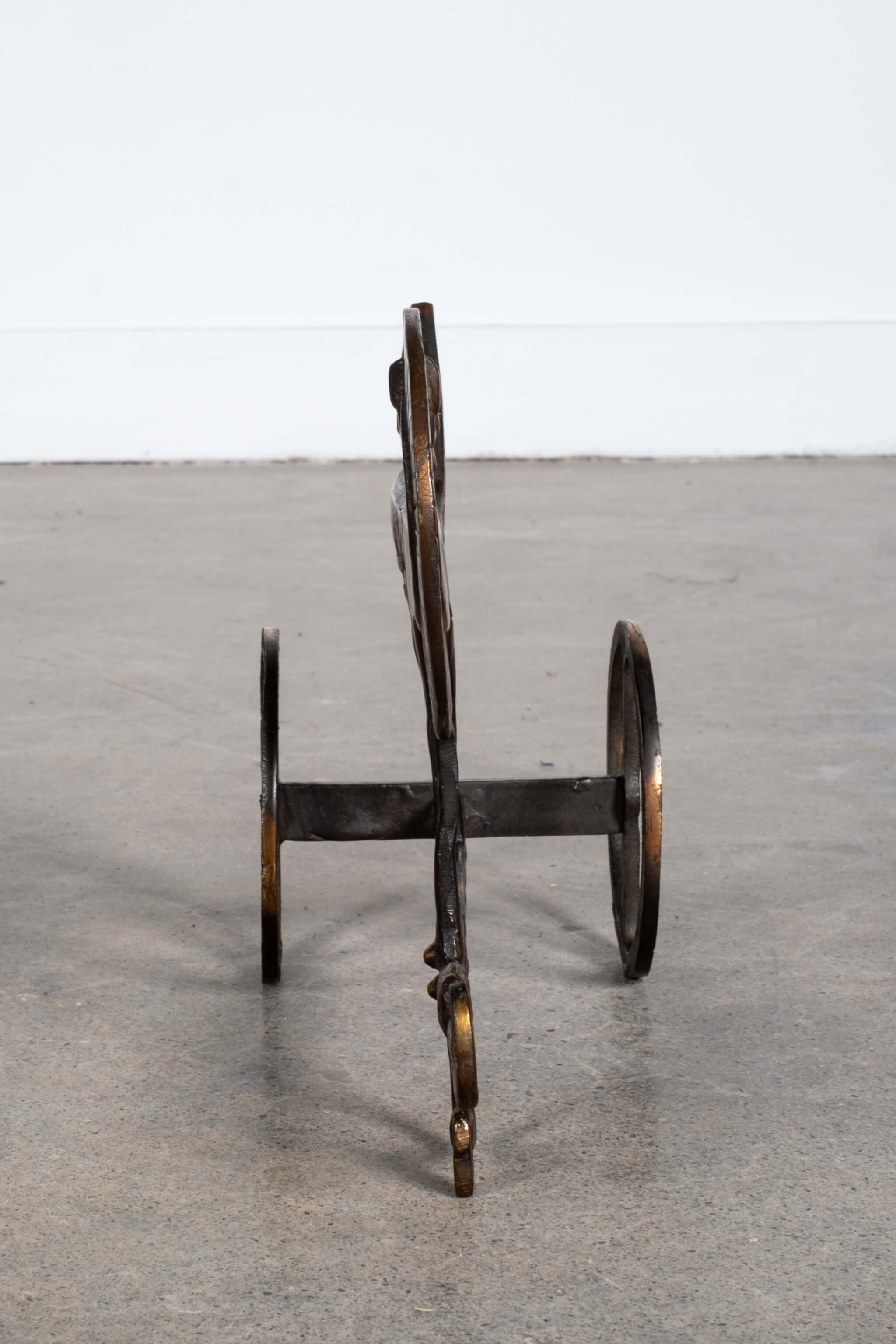 Brass Horse + Chariot