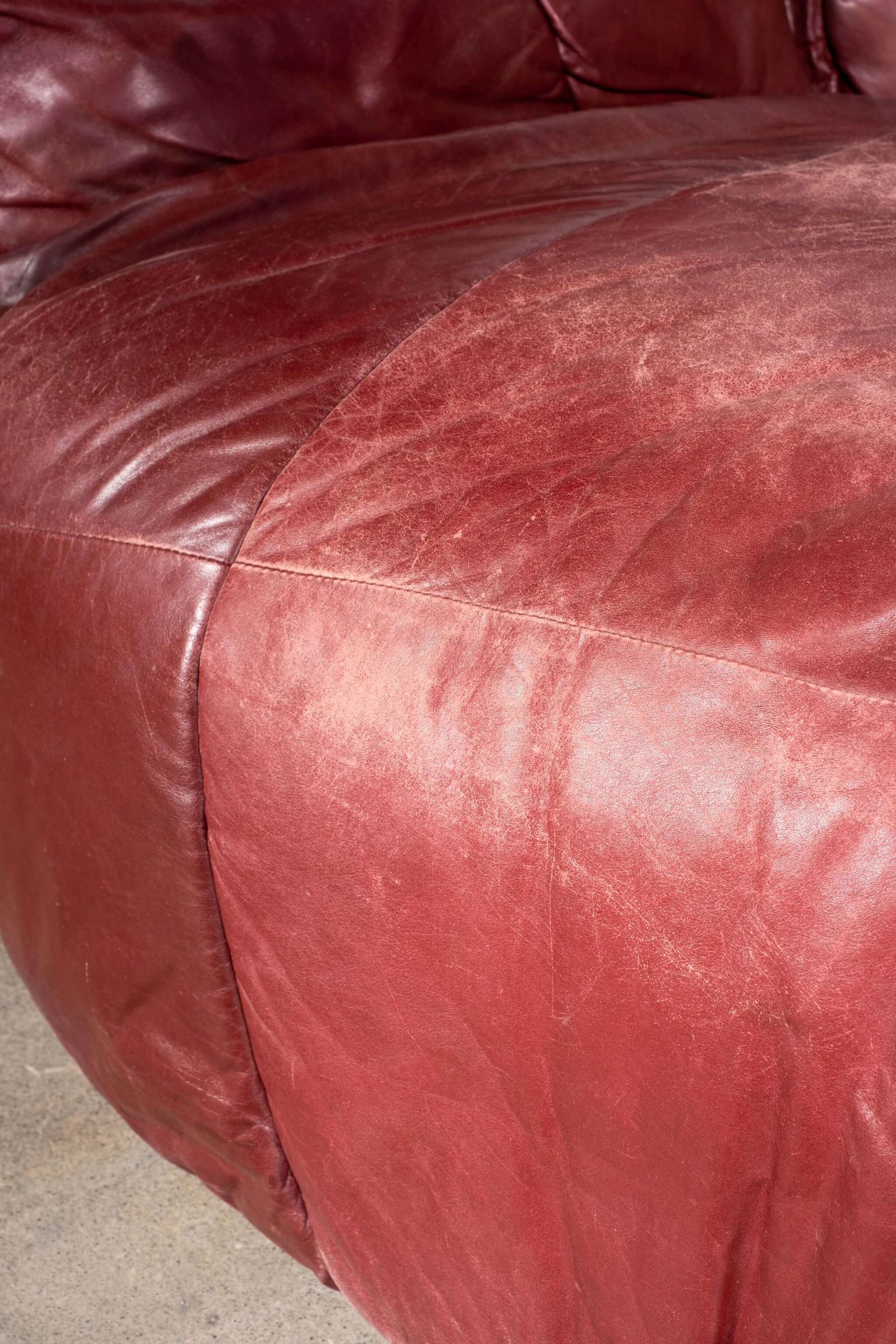 Brigantin Leather Sofa