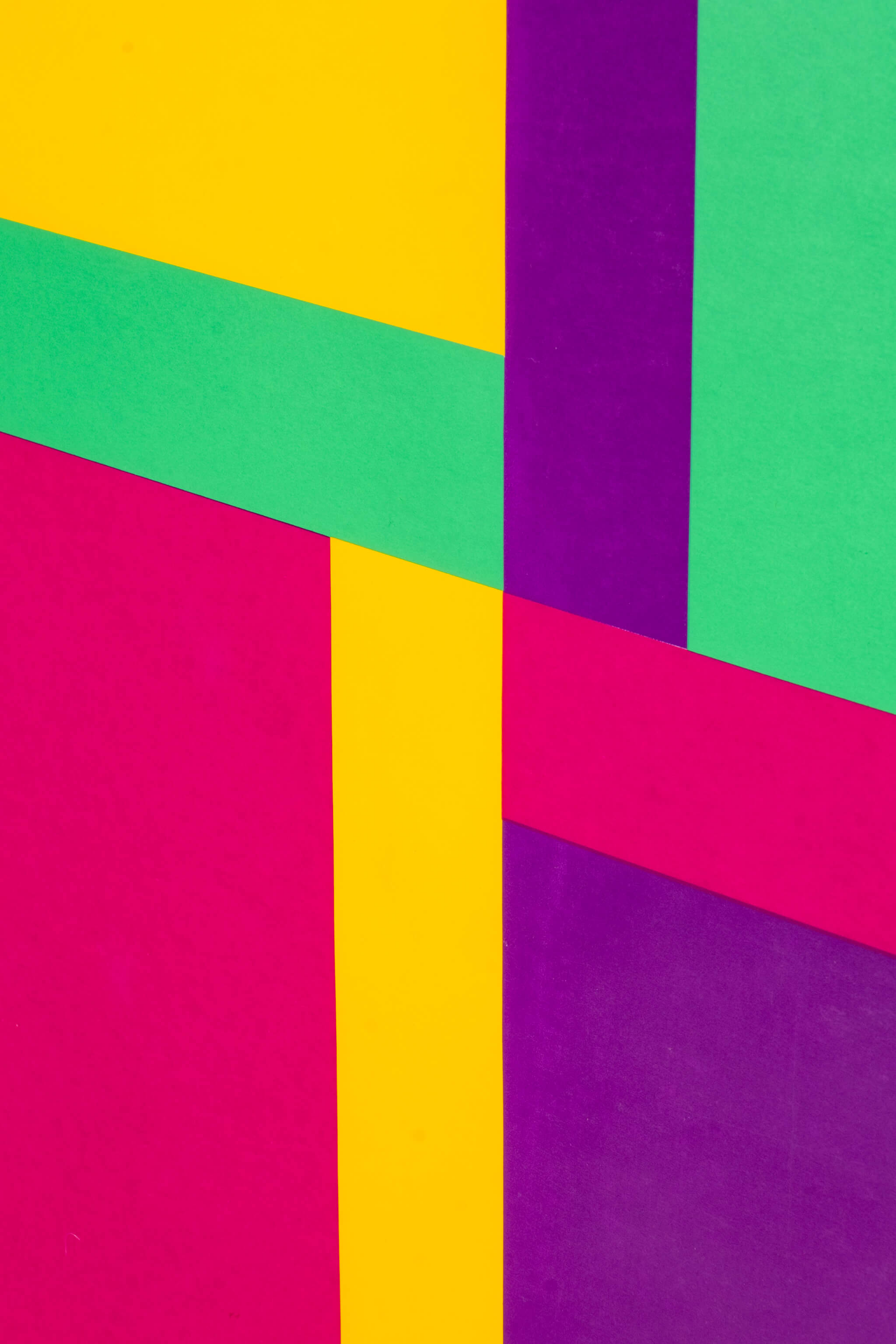 Bright Geometry, Silver Frame
