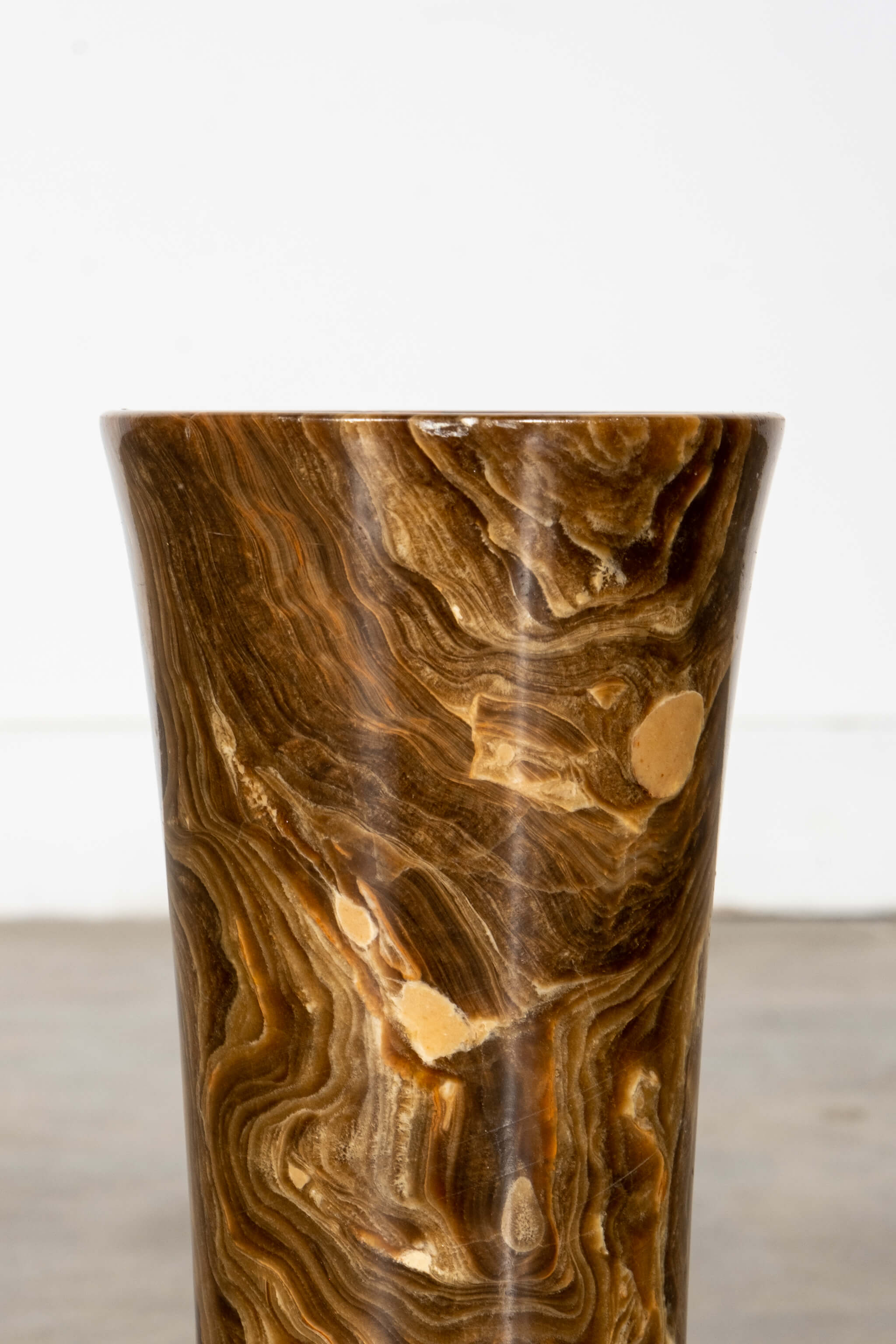 Brown Marble Vase