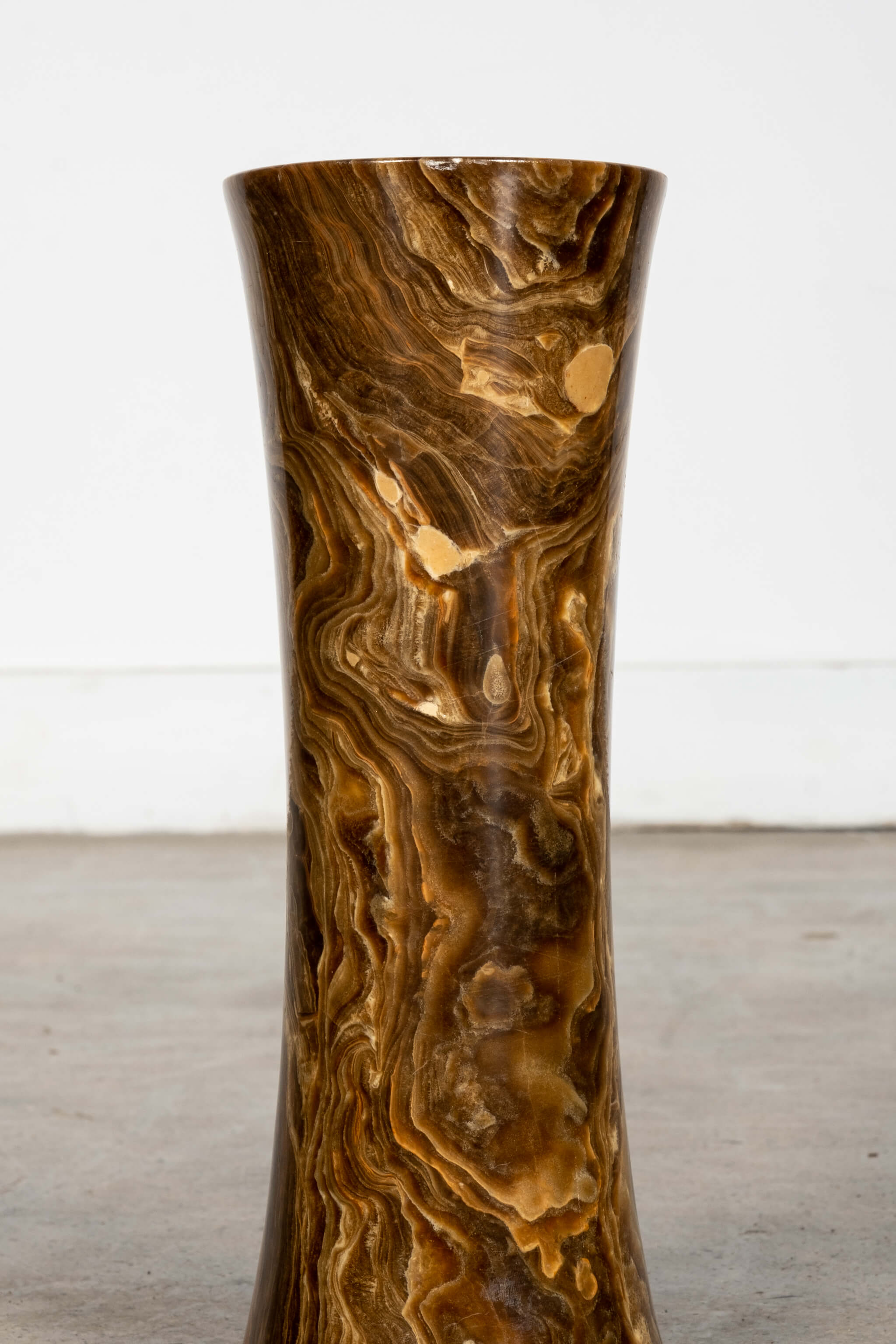 Brown Marble Vase