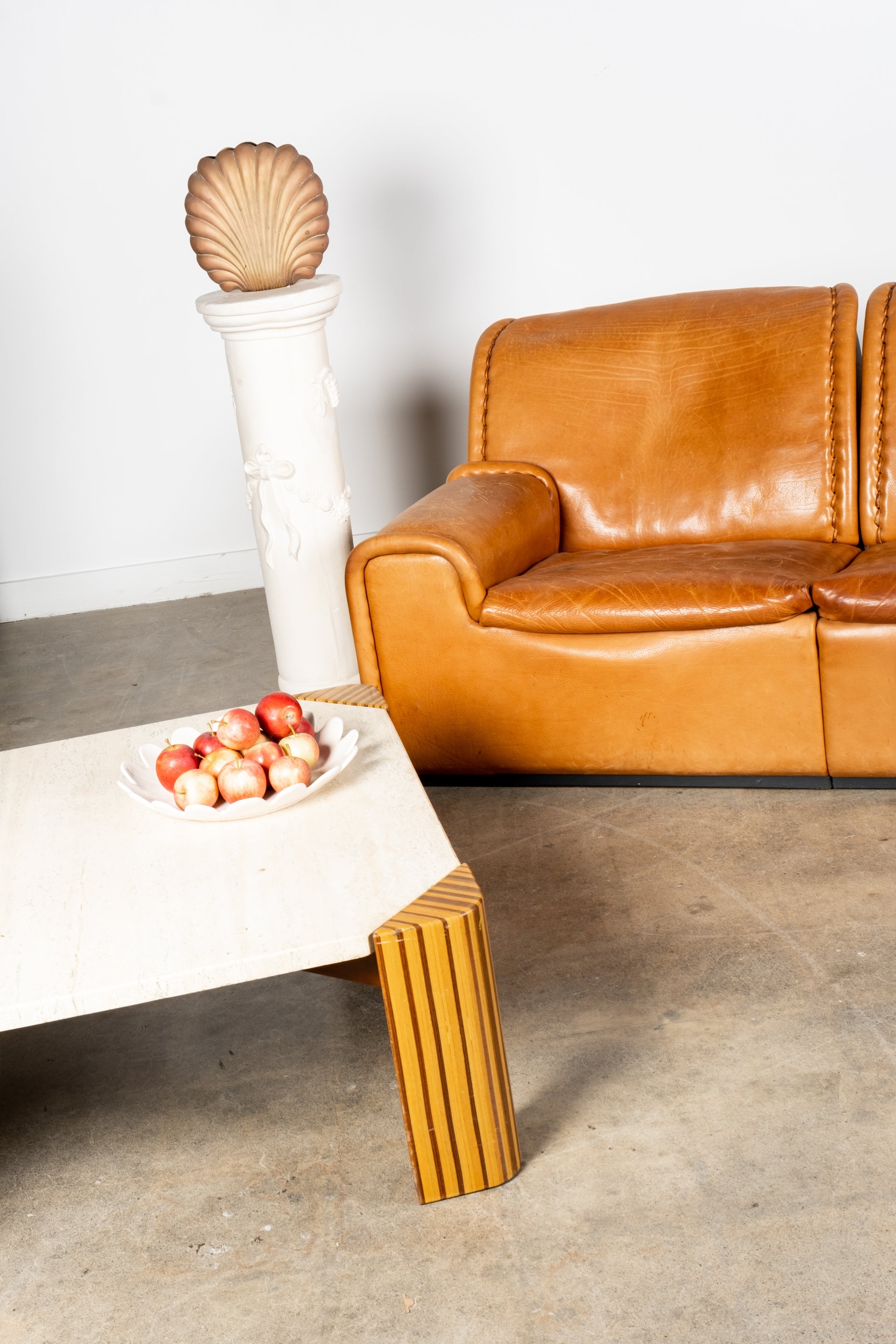 Bull Leather 2-Seater Sofa