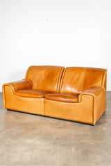 Bull Leather 2-Seater Sofa