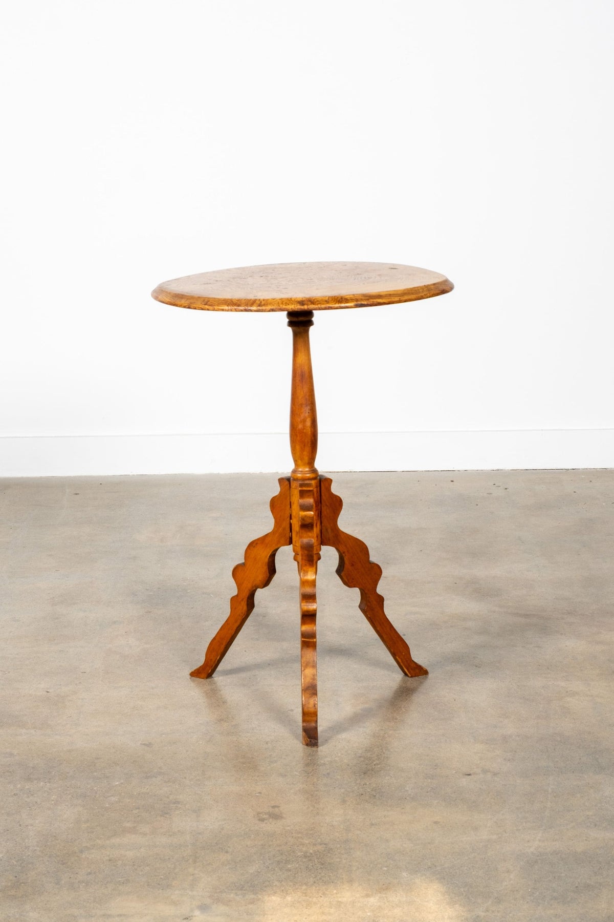 Burl Occasional Table