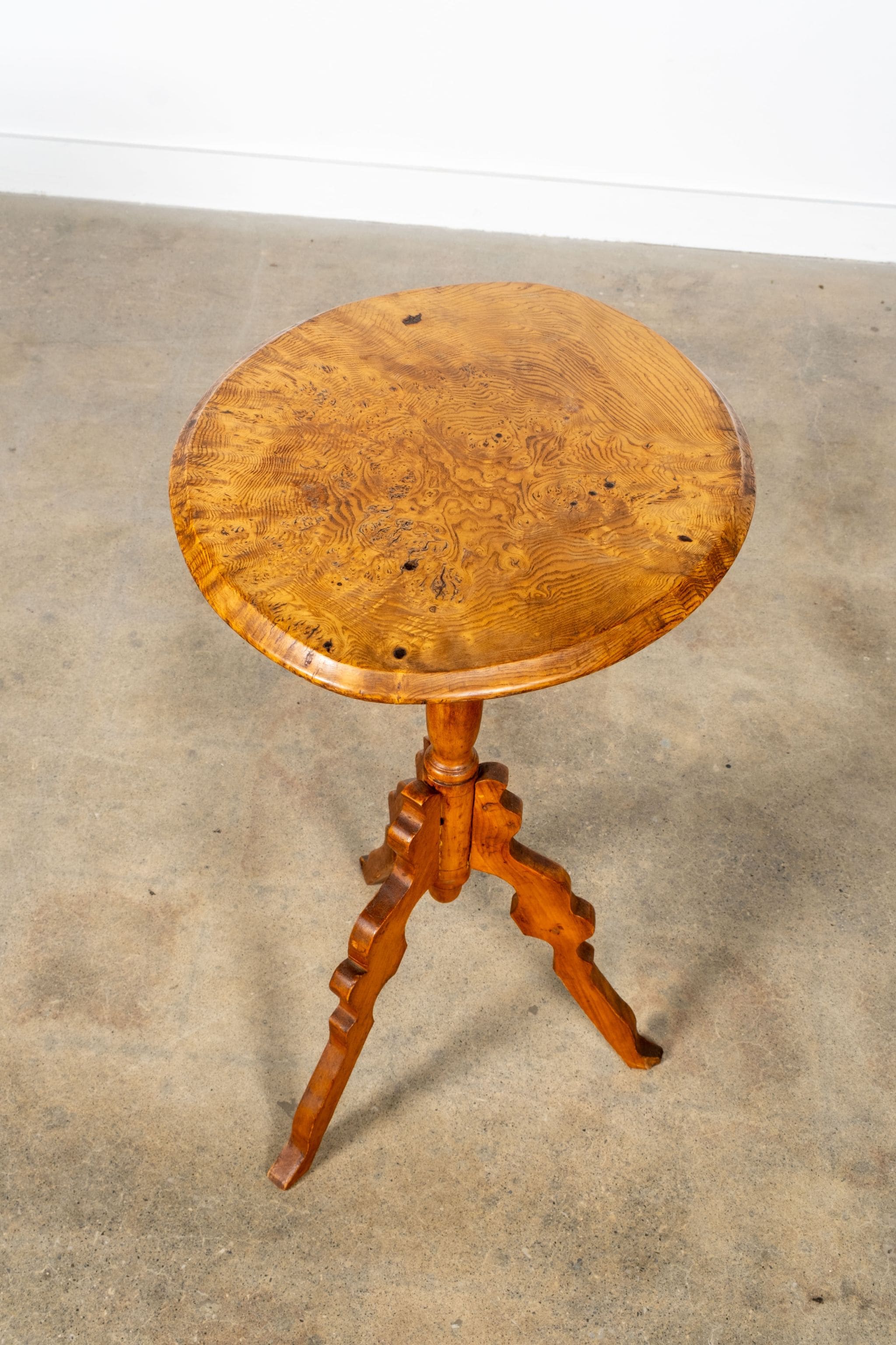 Burl Occasional Table