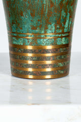 Bronze Vessel with Stripe Detail