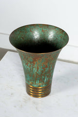 Bronze Vessel with Stripe Detail