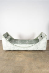 1950s Crushed Velvet Day Bed