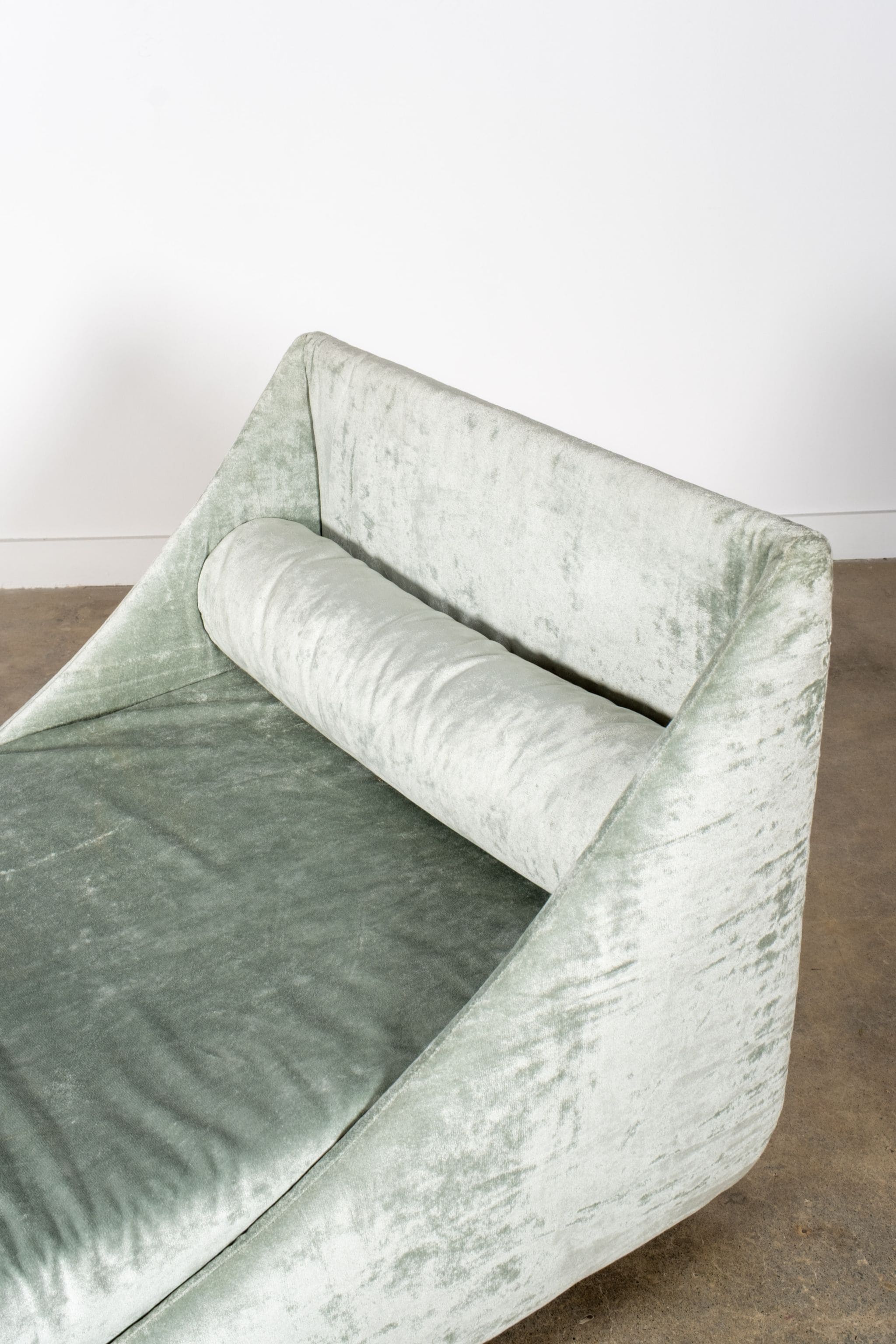 1950s Crushed Velvet Day Bed