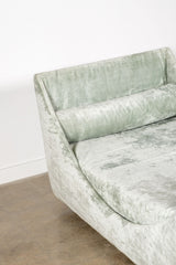 1950s Crushed Velvet Day Bed