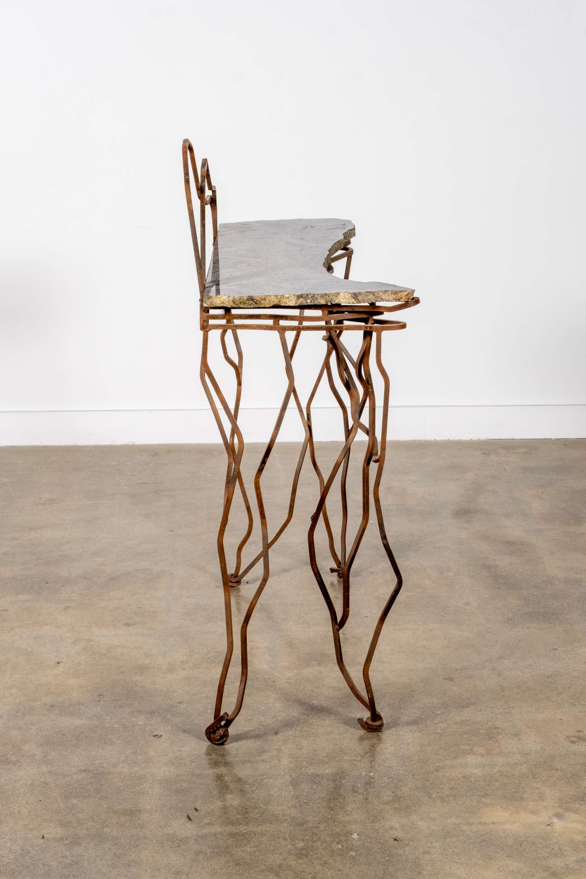 Brutalist Console Table