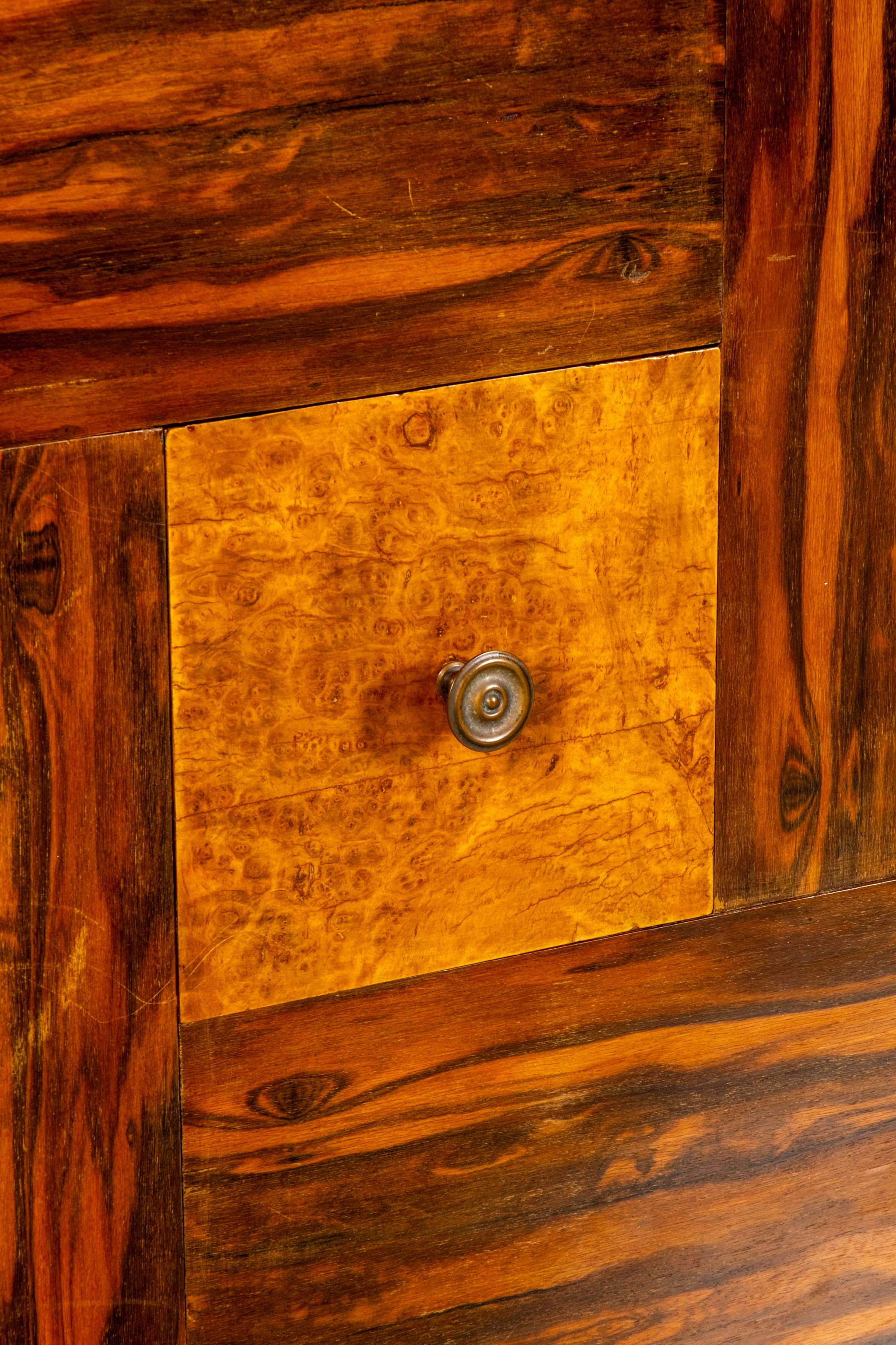 1930s Italian Wood Bar Cabinet