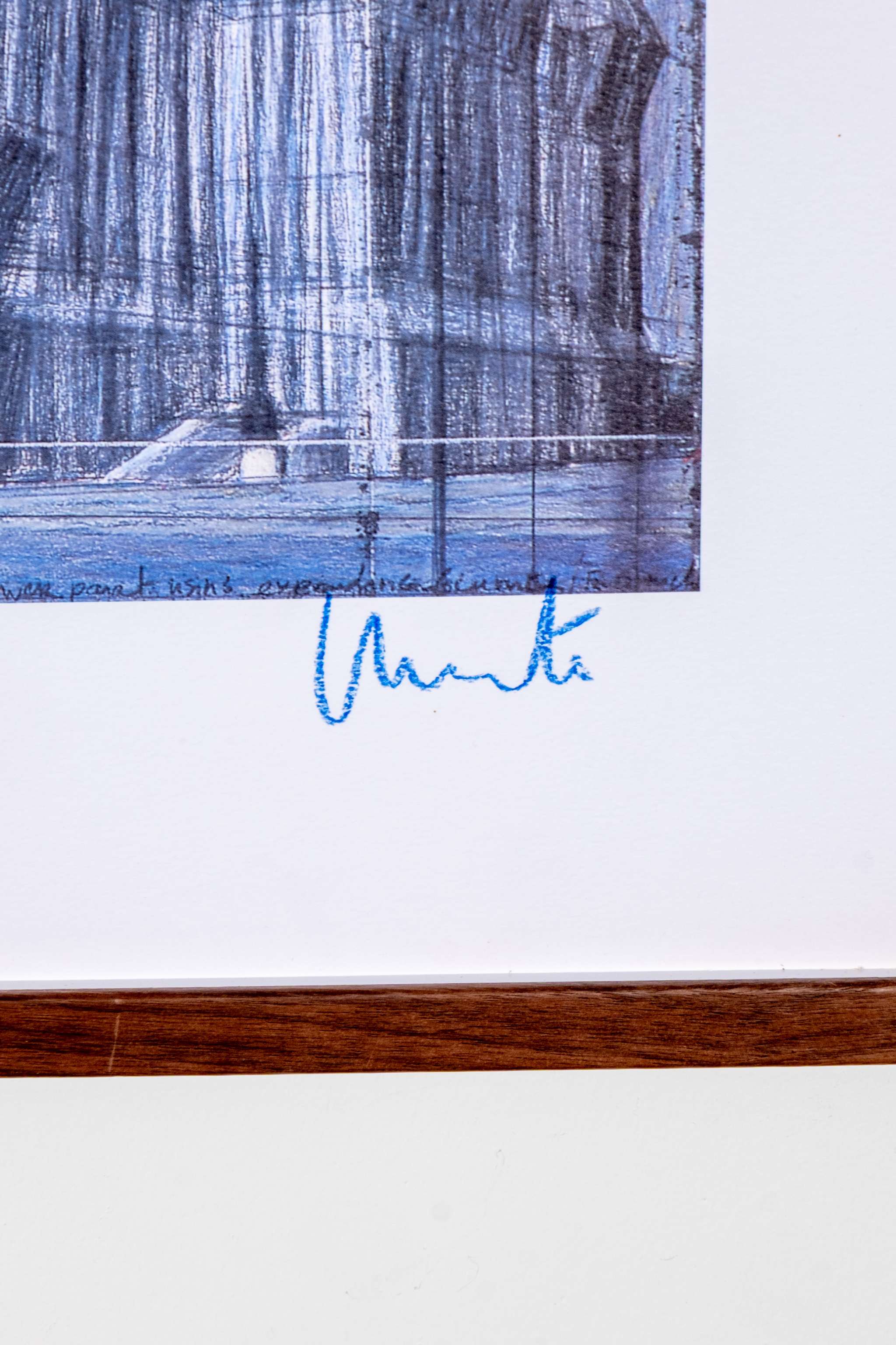 "Wrapped Reichstag (Project for Berlin)" (1993), Signed Print