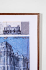 "Wrapped Reichstag (Project for Berlin)" (1993), Signed Print