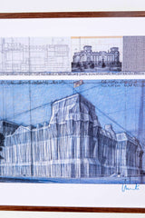 "Wrapped Reichstag (Project for Berlin)" (1993), Signed Print