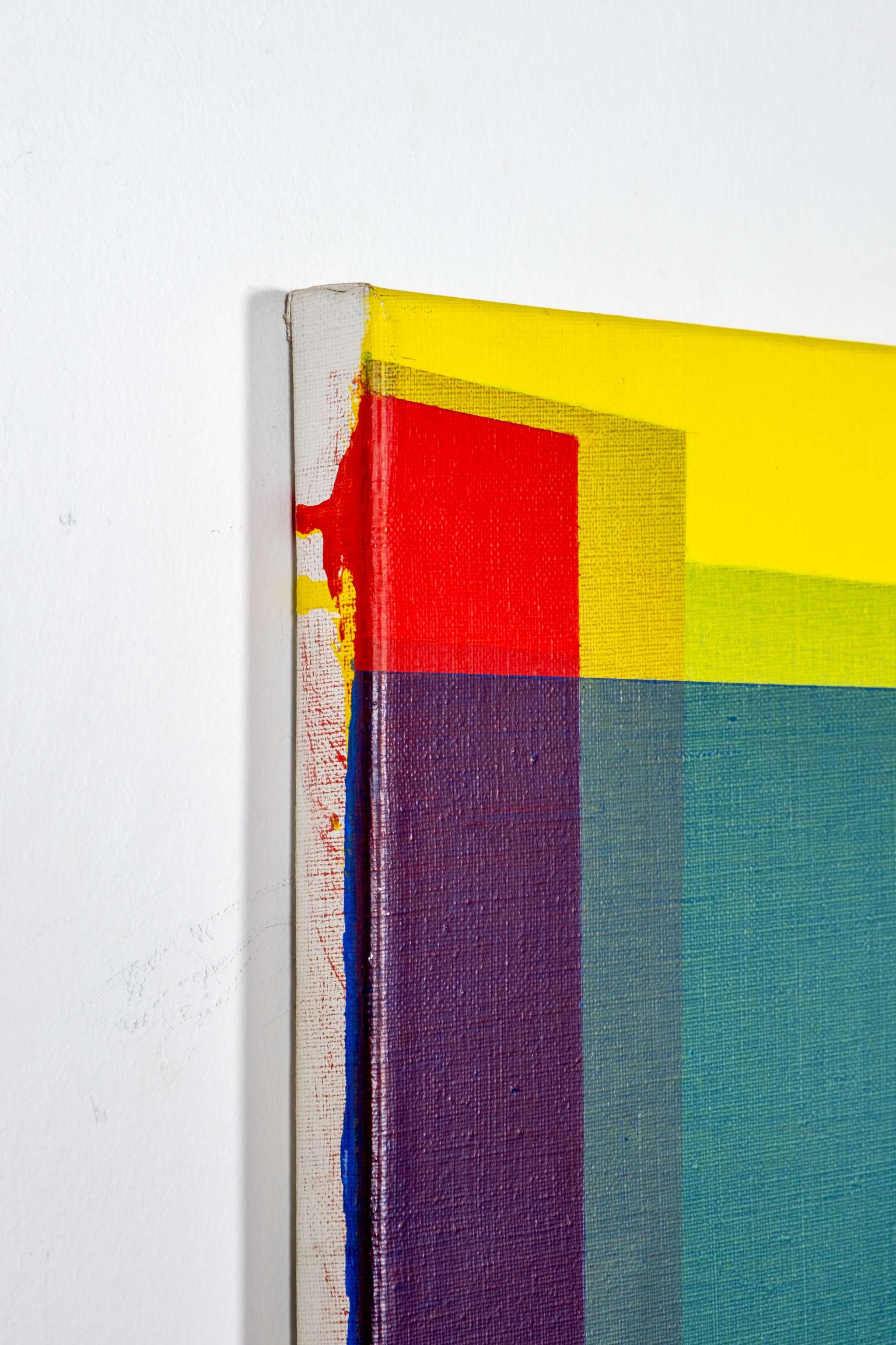 "Untitled" (1986), Colour Block Painting