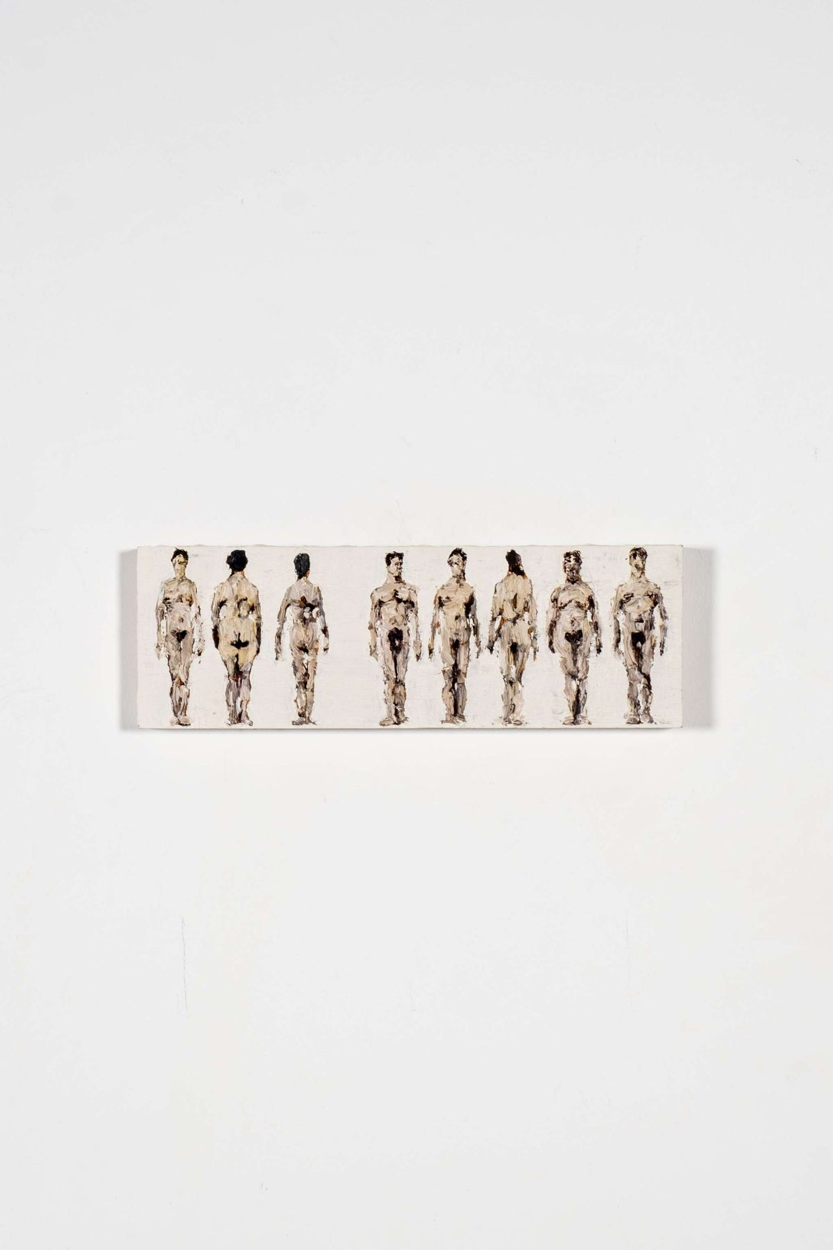 "Figures" (2000), Small Oil Painting