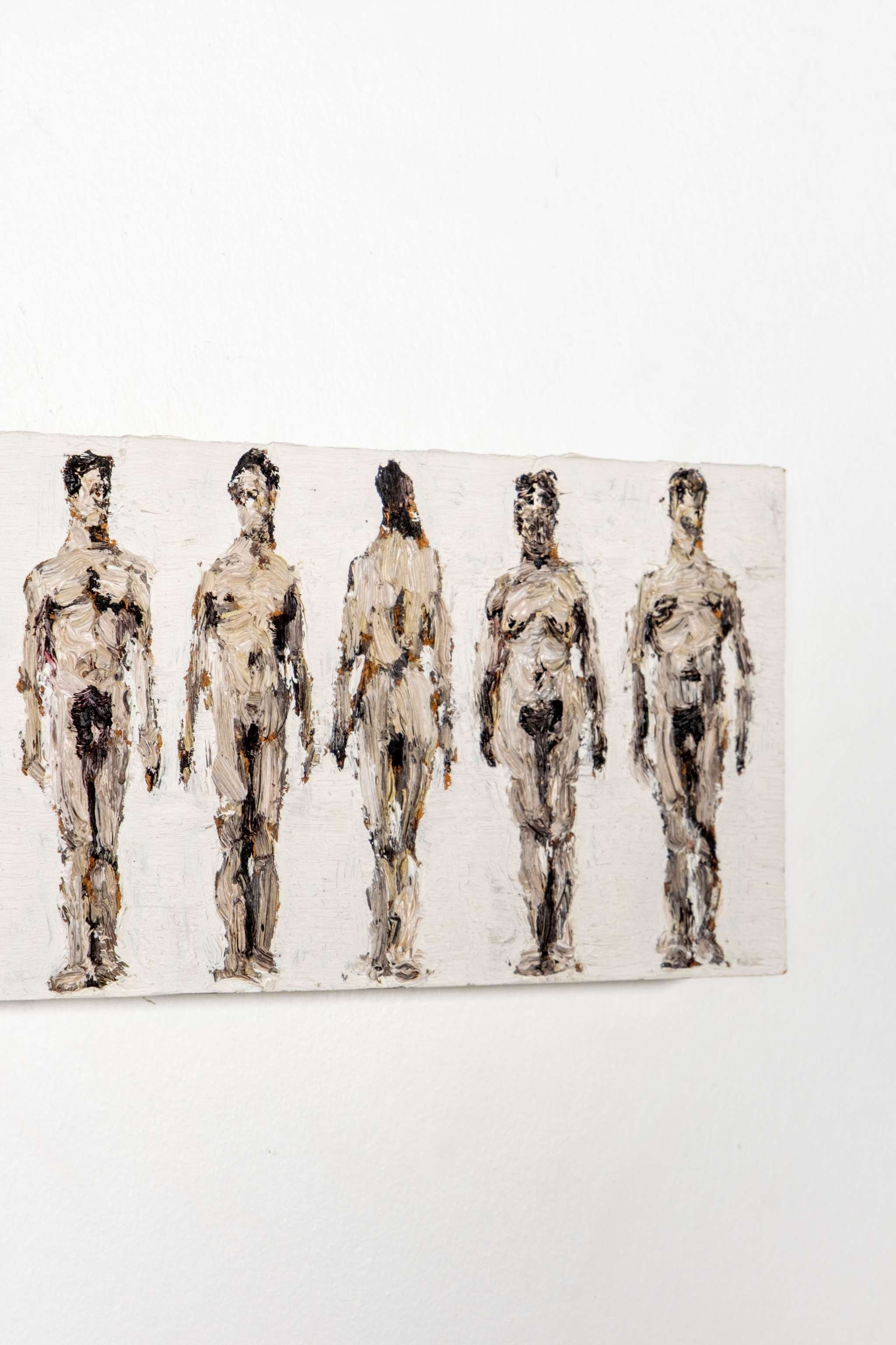"Figures" (2000), Small Oil Painting