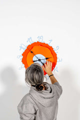 "Round the Clock", Resin Wall Clock