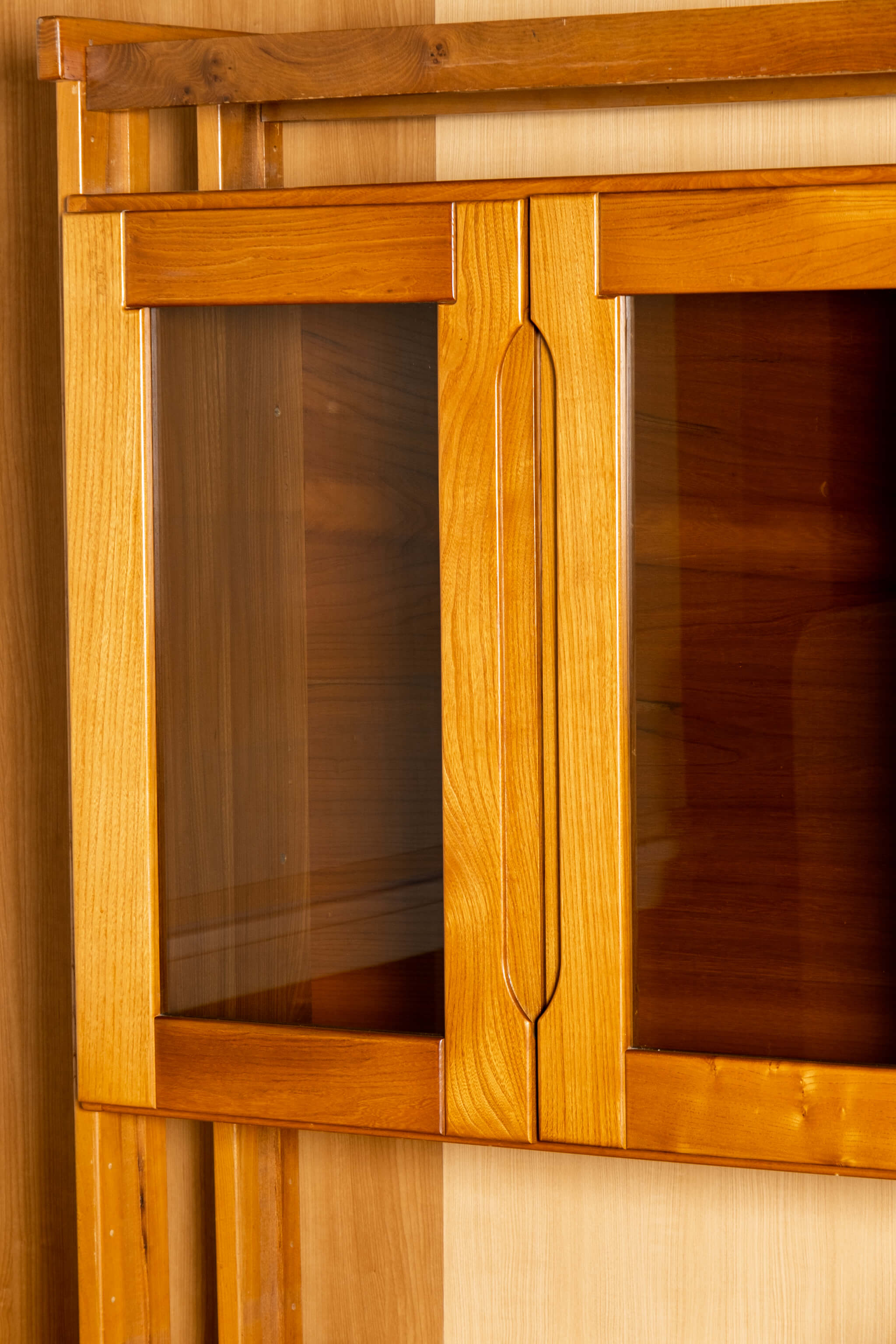 1950s Elm Wall Unit