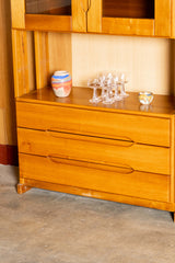 1950s Elm Wall Unit