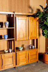 1950s Elm Wall Unit