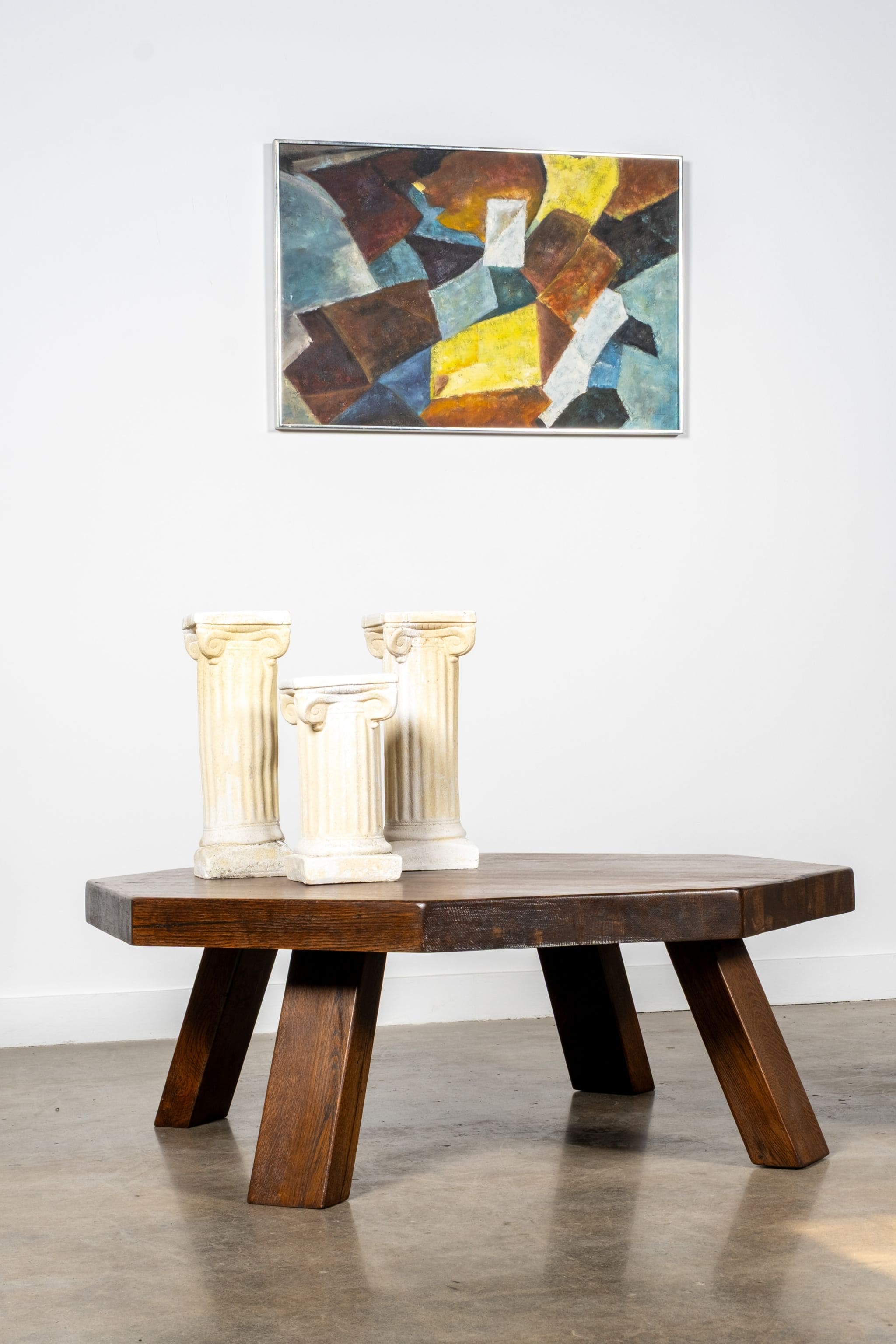 Abstract Cubism Painting