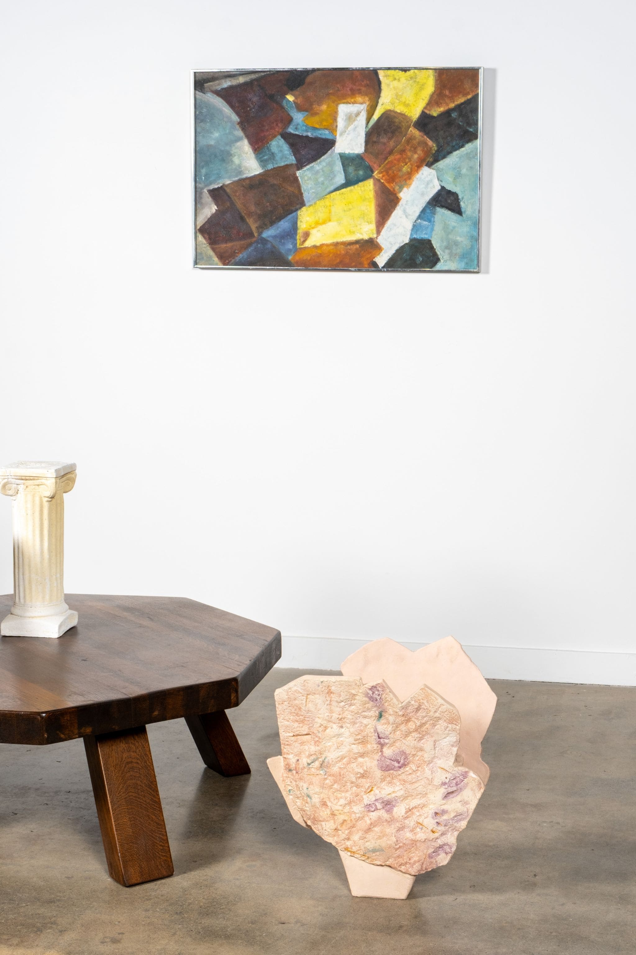 Abstract Cubism Painting