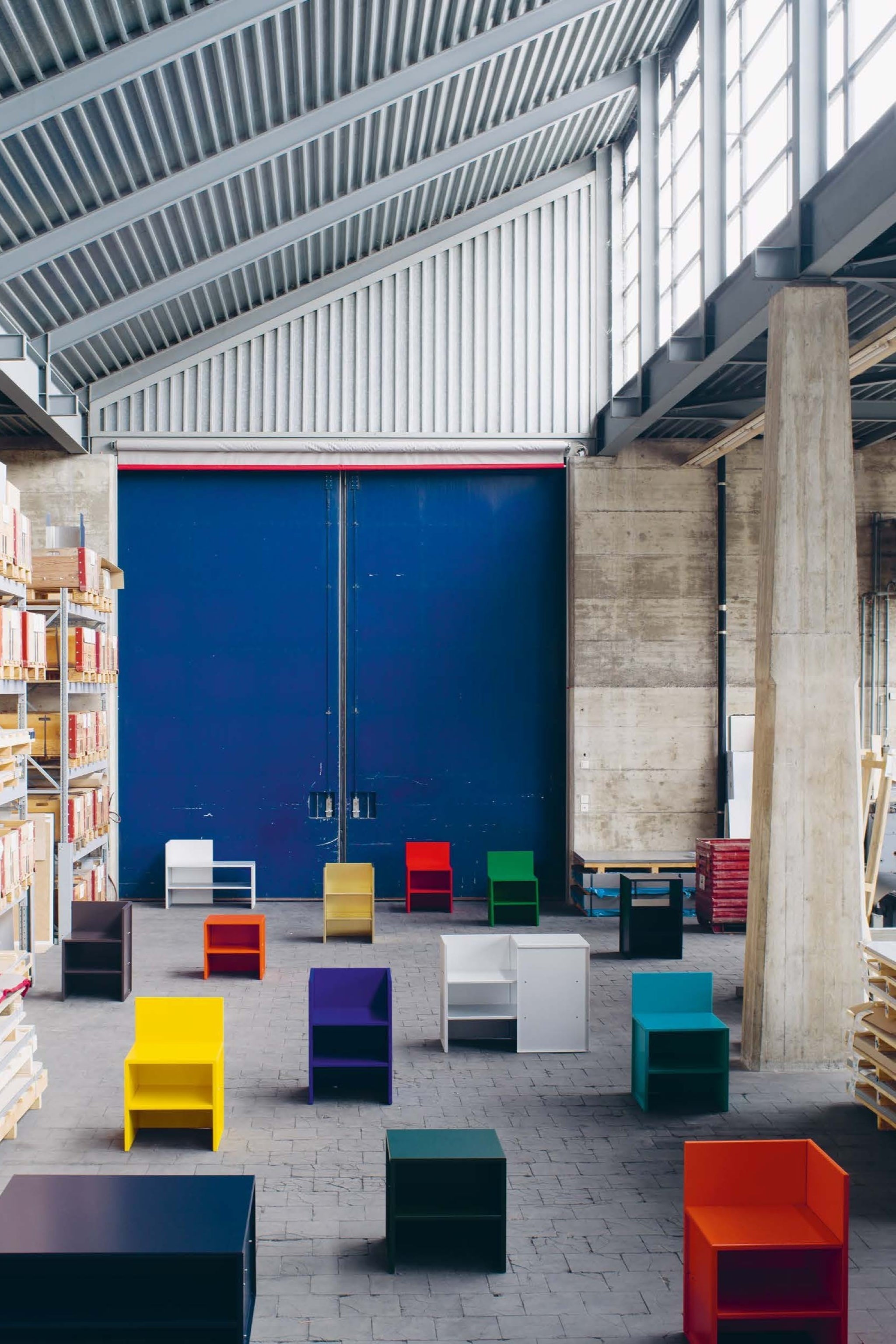 Bookshelf 114, Aluminum or Powder Coated
