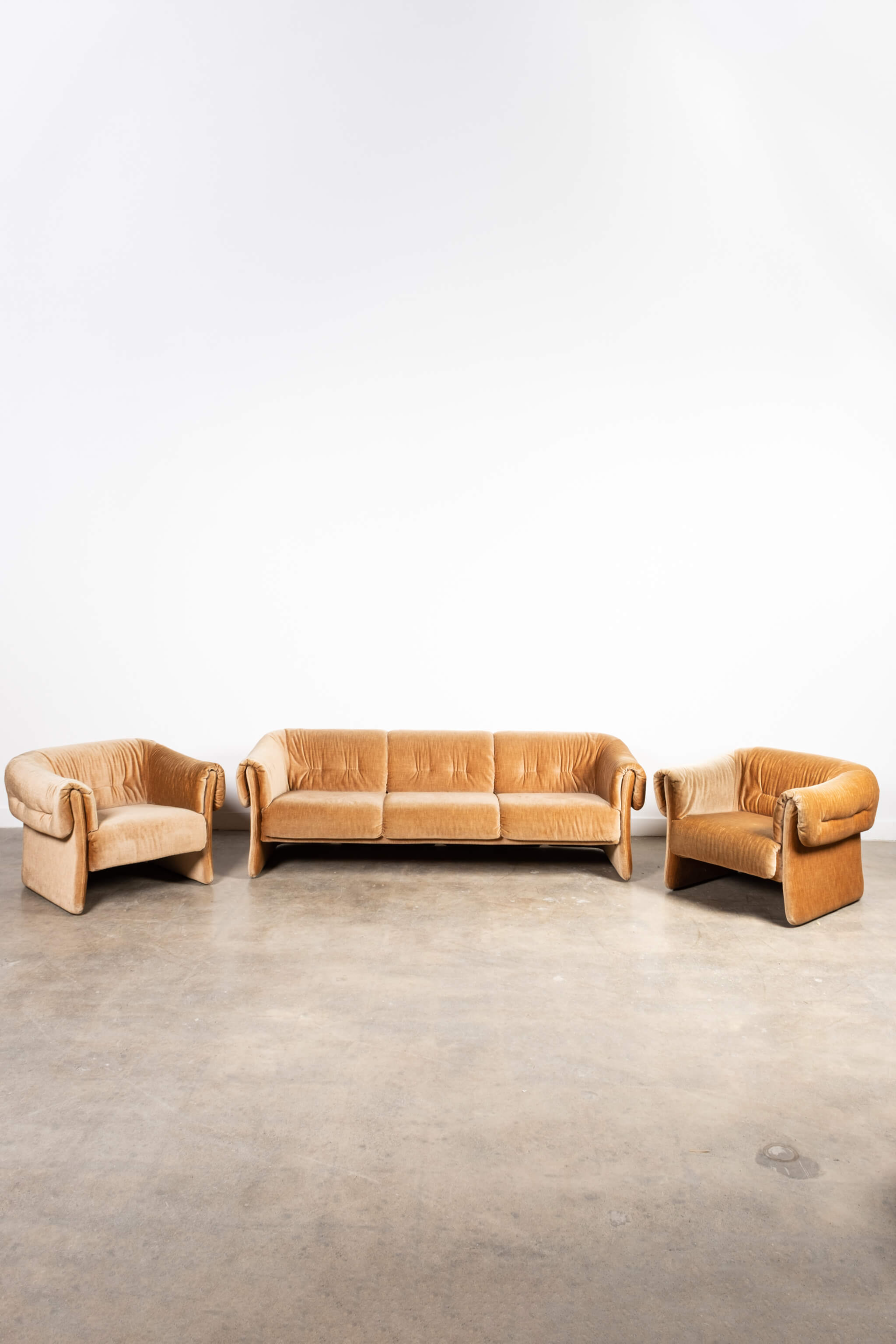 1970s Italian 3-Seater Sofa