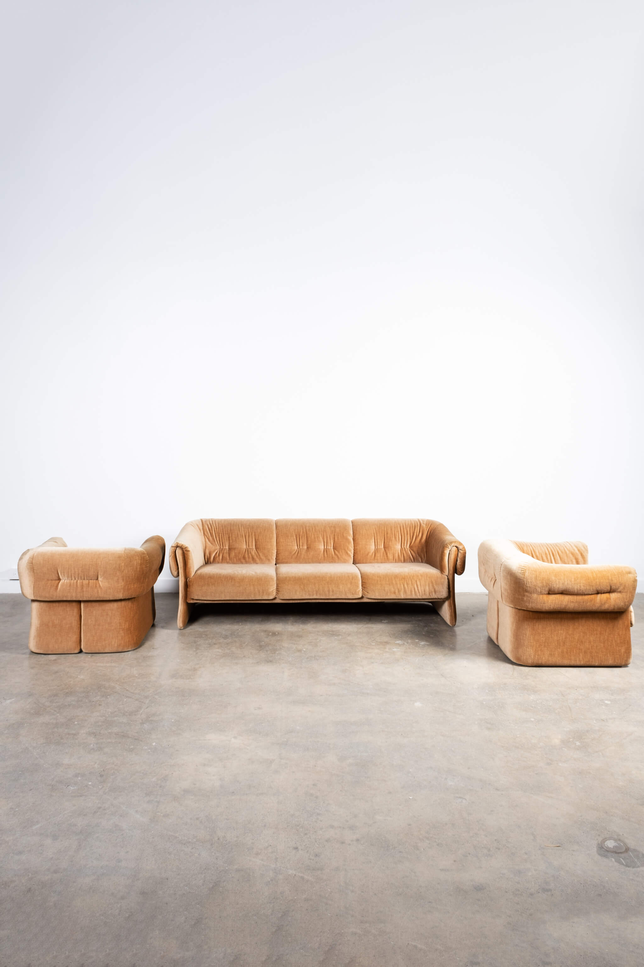 1970s Italian 3-Seater Sofa