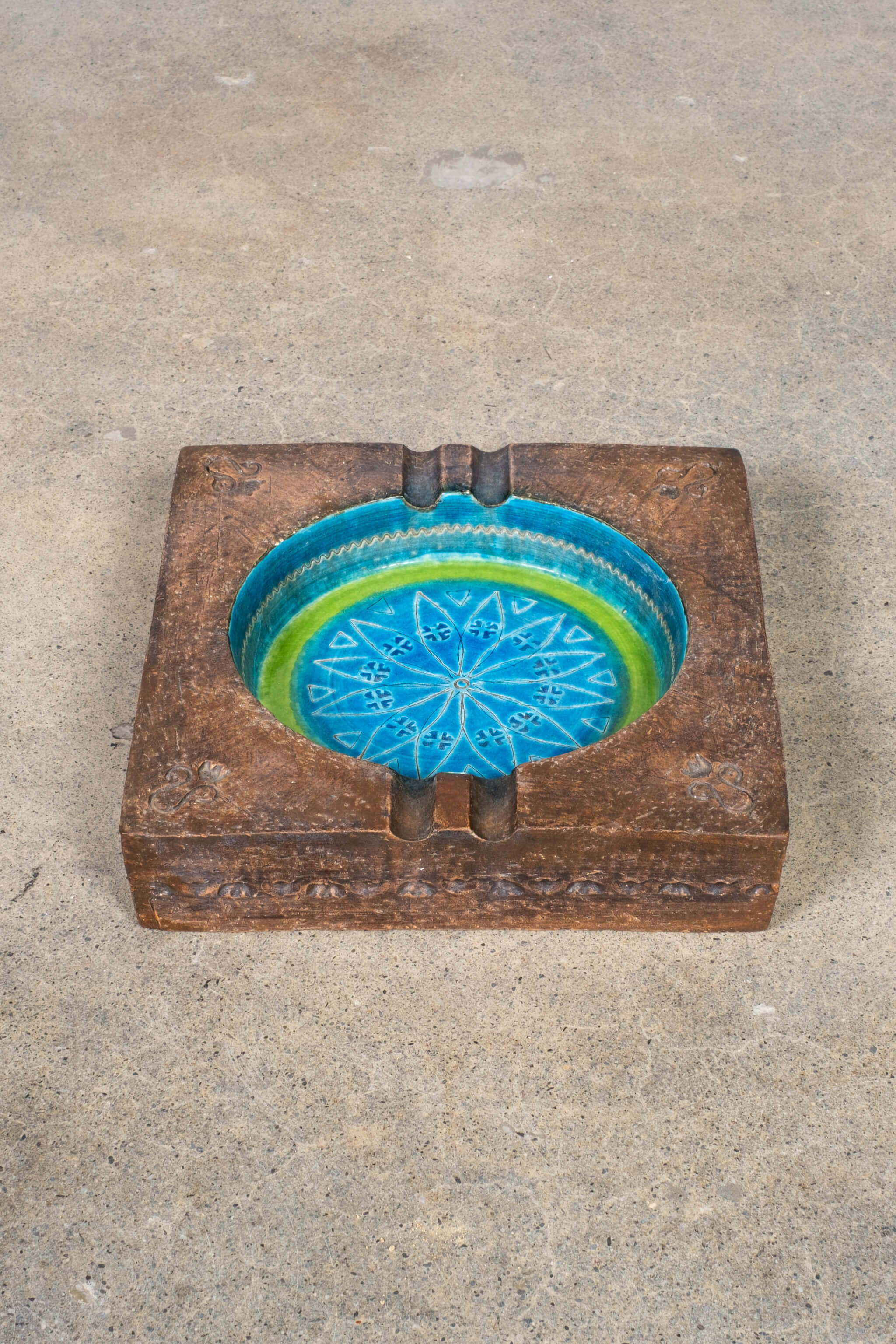 Aldo Bitossi for Rosenthal-Netter Pottery Ashtray