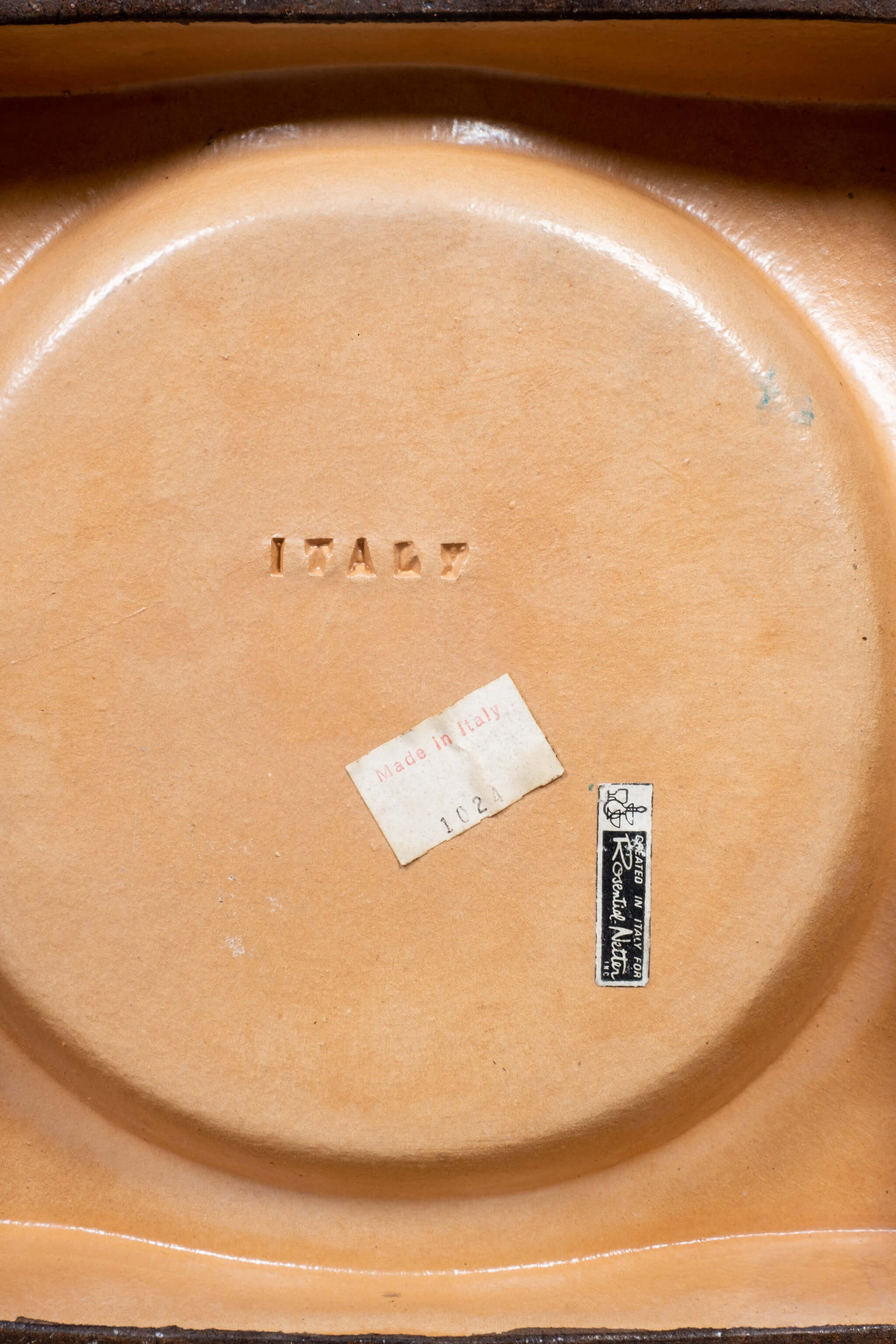 Aldo Bitossi for Rosenthal-Netter Pottery Ashtray