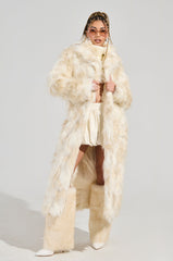 BANKS FAUX FUR COAT