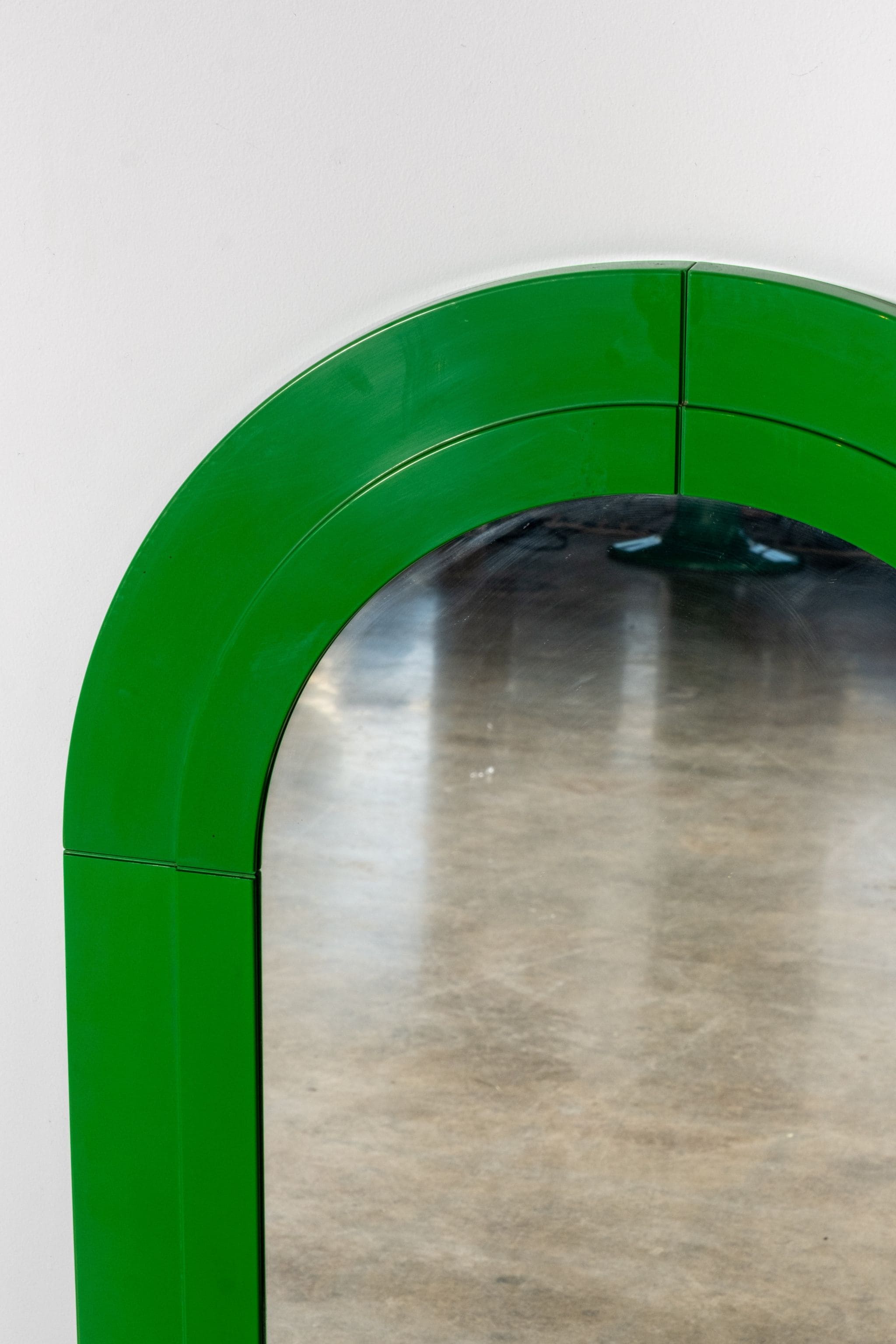 1970s Moulded Plastic Frame Mirror