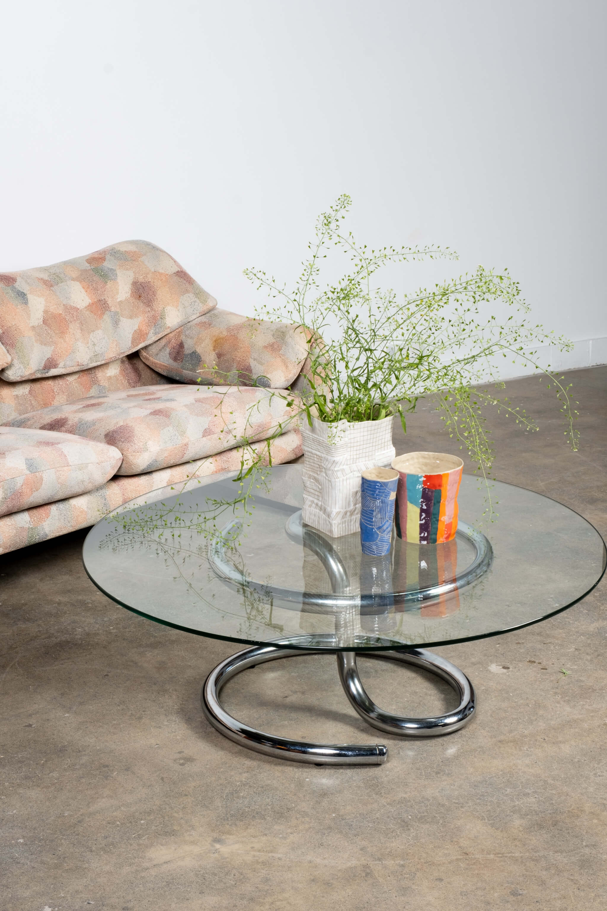 Anaconda Chrome Coffee Table