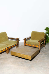 Art Nouveau Brass Top Coffee Table