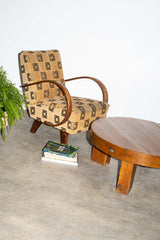 Brutalist Solid Wood Coffee Table