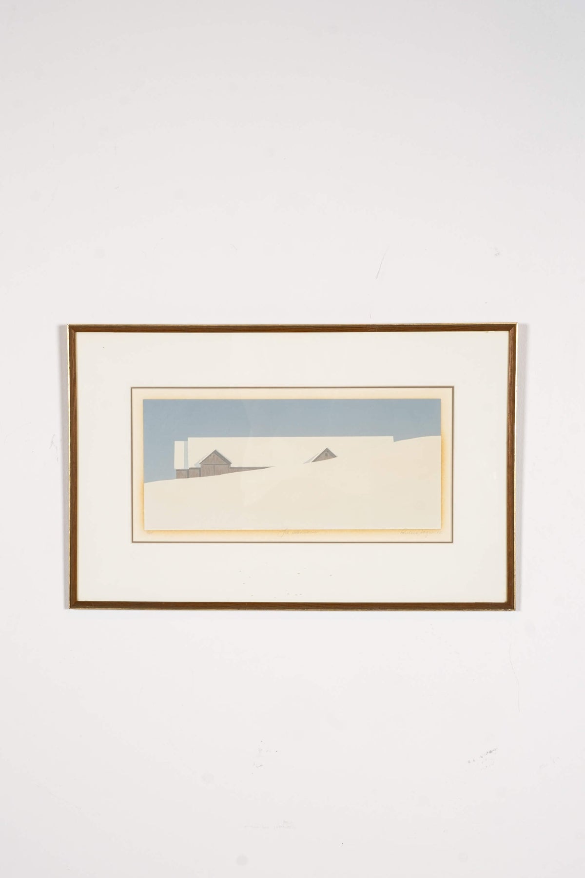 "La Silencieuse", Snowscape