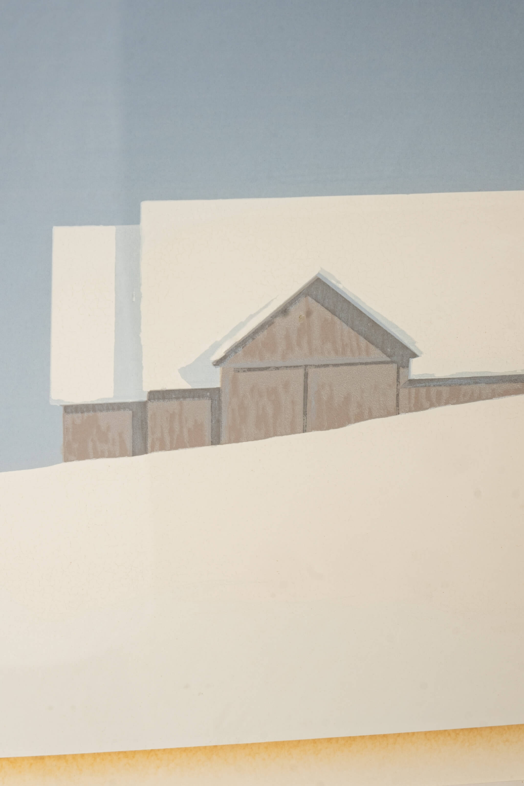 "La Silencieuse", Snowscape