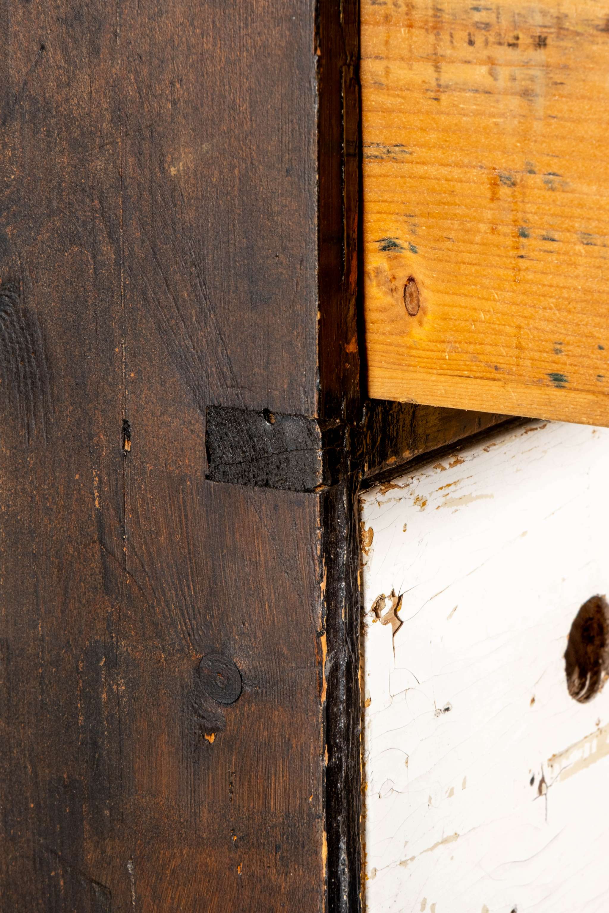 Black and White Apothecary Cabinet