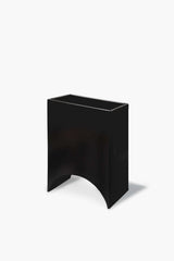 Black "Onda" Vase