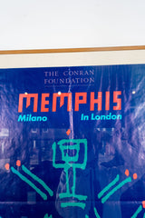 1980s Memphis Milano Show Poster
