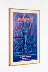 1980s Memphis Milano Show Poster