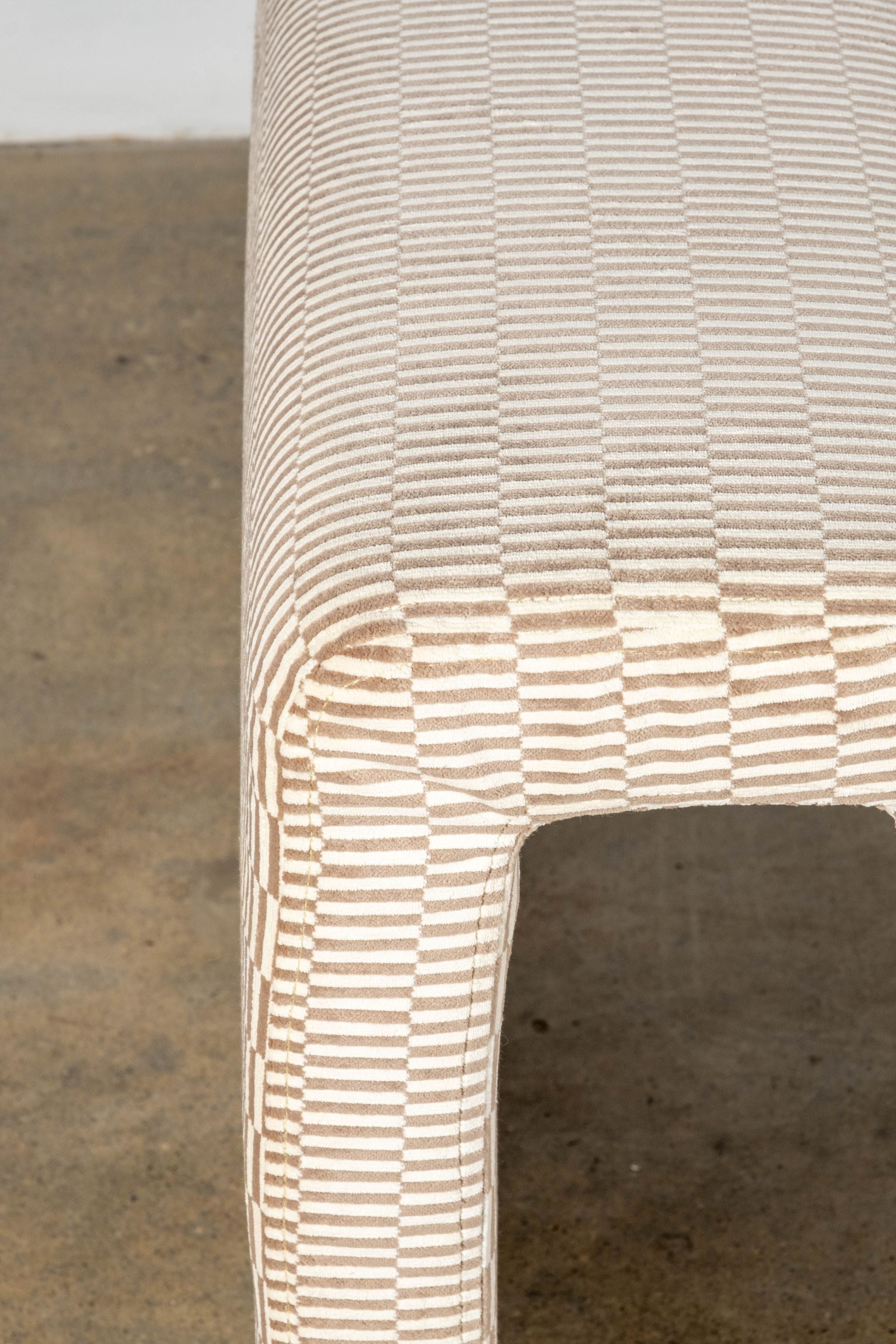 1970s Italian 3-Seater Sofa, Newly Upholstered
