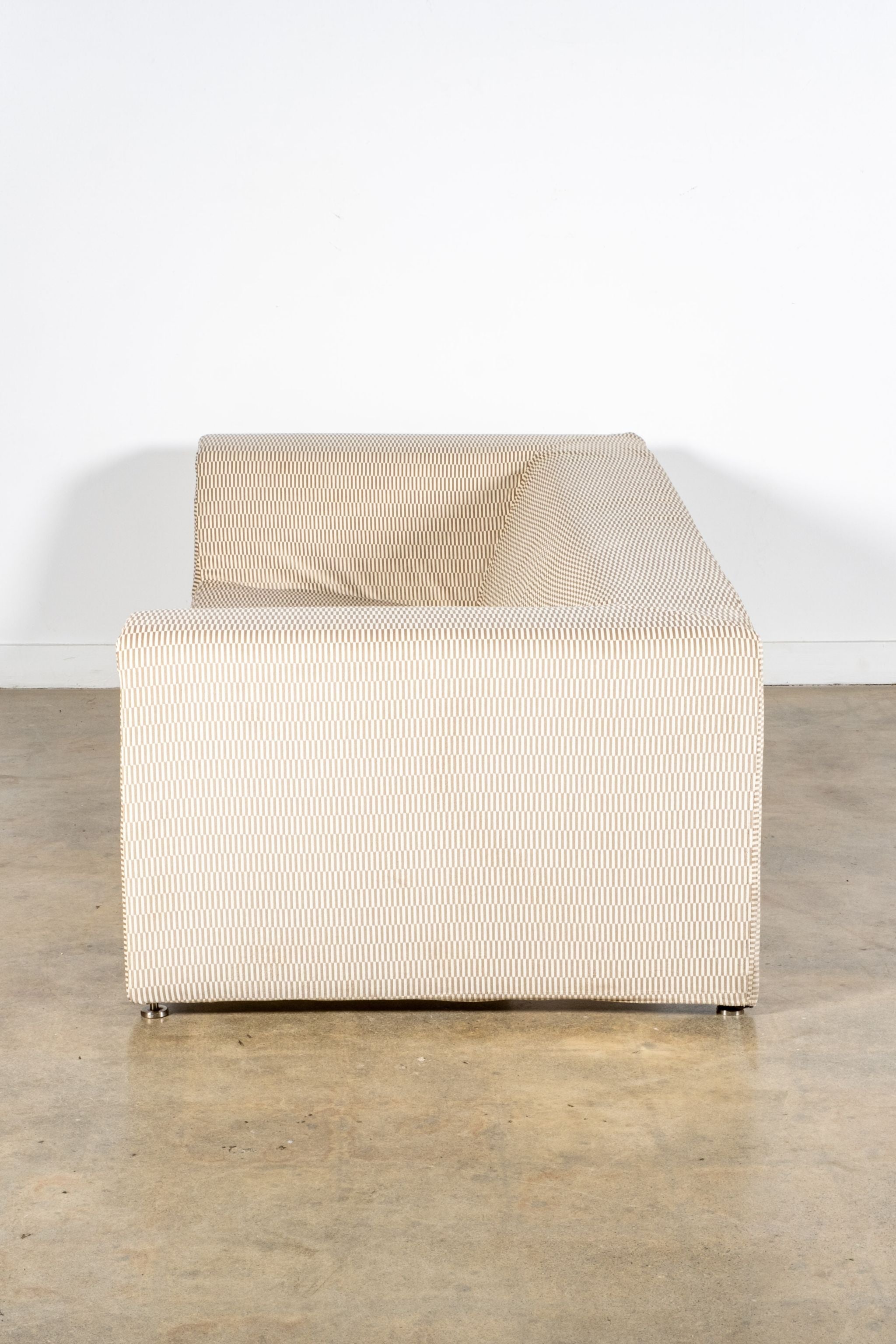 1970s Italian 3-Seater Sofa, Newly Upholstered
